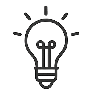 Icône de bulle de dialogue symbolisant des conseils personnalisés